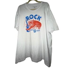 B52s Rock‎ lobster Band Tee 3X
